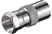Audiokabel - Pro F-adapter: F mannelijk > Coax vrouwelijk - 4040849116247