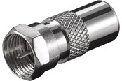 Audiokabel - Pro F-adapter: F male > Coaxial male - 4040849116254