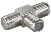 Antennekabel / connector - Pro F-adapter T-Type: F female > 2 F female - 4040849118487