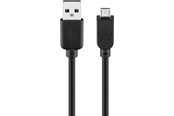 USB-kabel - Pro USB-A <-> USB Micro-B - 1.8m - Zwart - 4040849941818
