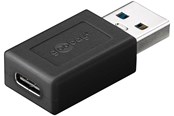 USB-kabel - Pro USB 3.0 Aan USB-C™ SuperSpeed AV / multimedia paneel Zwart - 4040849454004