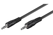 Audiokabel - Pro AUX audio connector cable 3.5 mm stereo flat cable - 4040849500190