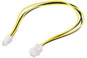 Voedingskabel (intern) - Pro ATX12 P4 PC Stroom Verlengkabel 4-pin - 4040849513596