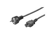 Voedingskabel (intern) - Pro Power Cable C5 (Mickey Mouse) - Black - Straight - 1 m - PC-C5S-1M-B