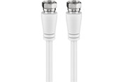 Antennekabel / connector - Pro SAT-antennekabel (klasse A+ >95 dB) 3x afgeschermd 1m - 4040849588143