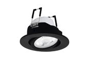 Smart Home - EGLO SALICETO-Z inbouwspot Ø88 mm, RGB+TW 5W, zwart - 99669