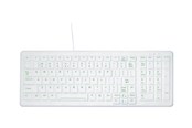 Toetsenbord - Cherry MedicalKey - Toetsenbord - Duits - Wit - AK-C7000F-U1-W/GE