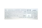 Toetsenbord - Cherry MedicalKey AK-C8100 Sanitizable - Toetsenbord - Duits - Wit - AK-C8100F-UVS-W/GE
