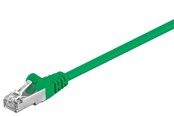 Netwerk - kabel - Pro CAT 5e patchcable SF/UTP green 0.5 m - Groen - 0.5m - 4040849680427