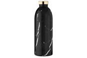 Keuken accessoires - 24Bottles Clima Bottle 0.85 L - Black Marble - 24B434