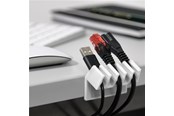 Kabelgoot, Kabelhoes & Kabelbinders - Pro Cable Management 5 Slots Wit - 4040849704314