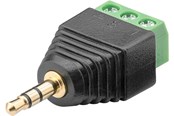 Audiokabel - Pro Terminal Block 3-pin > 3.5 mm male (3-pin stereo) - 4040849767456