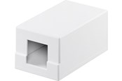 Kabelgoot, Kabelhoes & Kabelbinders - Pro Keystone empty housing 1 port - 4040849793554