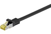 Netwerk - kabel - Pro LAN CAT 6A S/FTP - Zwart - 1m - 4040849915994
