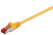 Netwerk - kabel - Pro LAN CAT 6 S/FTP - Geel - 0.1m - 4040849924538
