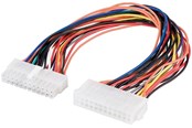Voedingskabel (intern) - Pro 24-pin ATX/eATX Stroom Verlengkabel for PC Moederbord - 4040849932397