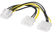 Voedingskabel (intern) - Pro Power cable/adapter for PC graphics cards PCI-E to PCI Express 8-pin - 4040849932410