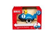 Doen-alsof spelen - Brio Push & Go Vliegtuig - 30264