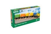 BRIO Trein - Brio Drie-wagon goederentrein - 33982