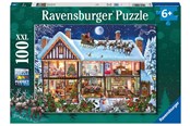 Puzzels - Ravensburger Kerstmis At Home 100p - 10112996