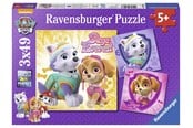 Puzzels - Ravensburger Paw Patrol Glamourous Girls 3x49p: 0 - 10108008