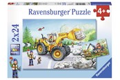 Puzzels - Ravensburger Graafmachine aan het werk 2x24p - 78028