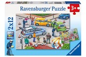 Puzzels - Ravensburger Blue Lights On The Way 2x12p - 10107578