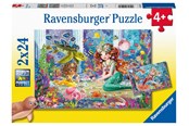 Puzzels - Ravensburger Meermin Thee Feest 2x24p - 51472