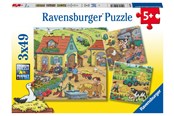 Puzzels - Ravensburger On The Boerderij 3x49p - 10105078