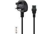 Accessoires (mounts, stopcontacten etc.) - Pro UK - power supply cord 1.8 m black - 4040849939594