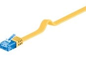 Netwerk - kabel - Pro CAT 6A U/UTP flat - Geel - 0.5m - 4040849962967
