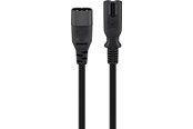 Voedingskabel (extern) - Pro Extension cord C7/C8 2 m Zwart - 4040849972010