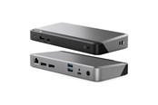 Docking station - ALOGIC PRIME MX2 Universele Dock met Dual 4K en wi - DUPRMX2-WW