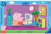 Puzzels - Ravensburger Peppa In Front Of The Computer 15pcs - 10106123