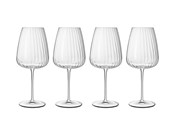 Tafeldekking - Luigi Bormioli Rood Wijnglas bordeaux Optica 70 cl 4 pcs. - 24701