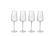 Tafeldekking - Luigi Bormioli Champagne Glas Optica 21 cl 4 pcs. - 24704
