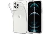 Mobiel - Covers & Cases - Spigen Liquid Crystal - clear - iPhone 12/Pro - ACS01697