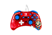 Gaming accessoires - PDP Rock Candy Bekabeld Controller - Mario - Wired Controller - Nintendo Switch - 708056068295