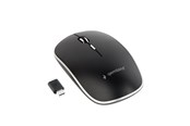 Muis - Gembird Silent wireless optical mouse - USB-C receivcer - Muis - Optisch - 4 knoppen - Zwart - MUSW-4BSC-01