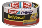 Tape & Lijm - tesa Duct Tape extra Stroom Universal 25m x 50mm Grijs - 56388-00000-12