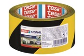 Tape & Lijm - tesa Signal Premium Warning Markering Tape 66m x 50mm Yellow-Black - 58130-00000-01