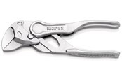 Gereedschap voor loodgieterswerk - KNIPEX Sleuteltangen XS, tang en schroefsleutel in één gereedschap - 86 04 100 BK