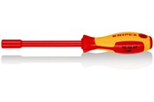 Gereedschap voor elektrisch werk - KNIPEX Steeksleutels, met schroevendraaier-greep - 98 03 07