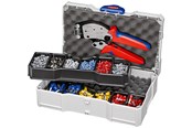 Gereedschap - KNIPEX Krimp-assortimenten, voor adereindhulzen met kunststof kragen - 97 90 13