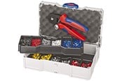 Gereedschap - KNIPEX Krimp-assortimenten, voor adereindhulzen met kunststof kragen - 97 90 09