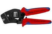 Handgereedschappen - KNIPEX Zelfinstellende krimptangen voor adereindhulzen, met voorinvoering - 97 53 08