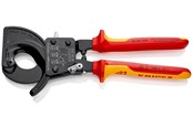 Gereedschap voor elektrisch werk - KNIPEX Kabelscharen, (ratelprincipe) - 95 36 250