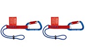 Gereedschap - KNIPEX Adapterlussen met vaste materiaalkarabijnhaak - 00 50 06 T BK