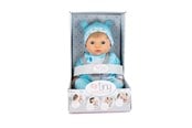 Dolls & Accessories - Tiny Treasures Doll with blond hair and blue Hippo outfit - 30268