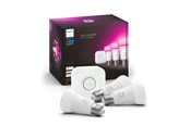 Smart Home - Philips Hue Color A60 E27 1100 Lumen - Starter Kit met 3 lampen - 929002468811
